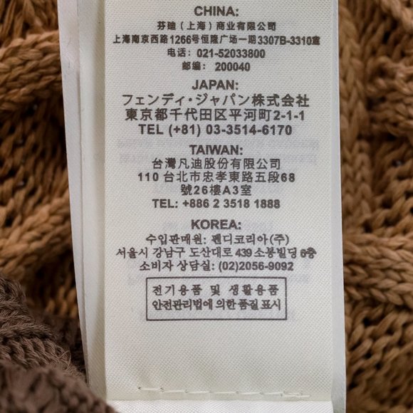 Fendi Patchwork Knit Sweater - Picture 16 of 16